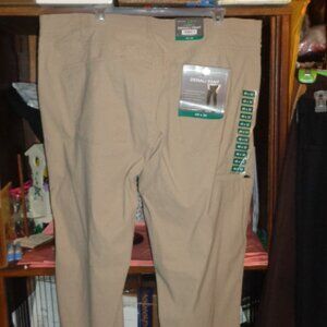 NEW!RARE-DENALI KHAKI 5 POCKET PANTS-SZ 40x 32-STRAIGHT FIT-ATTRACTIVE RUGGED